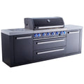 Black Stainless Steel Island Grill H808