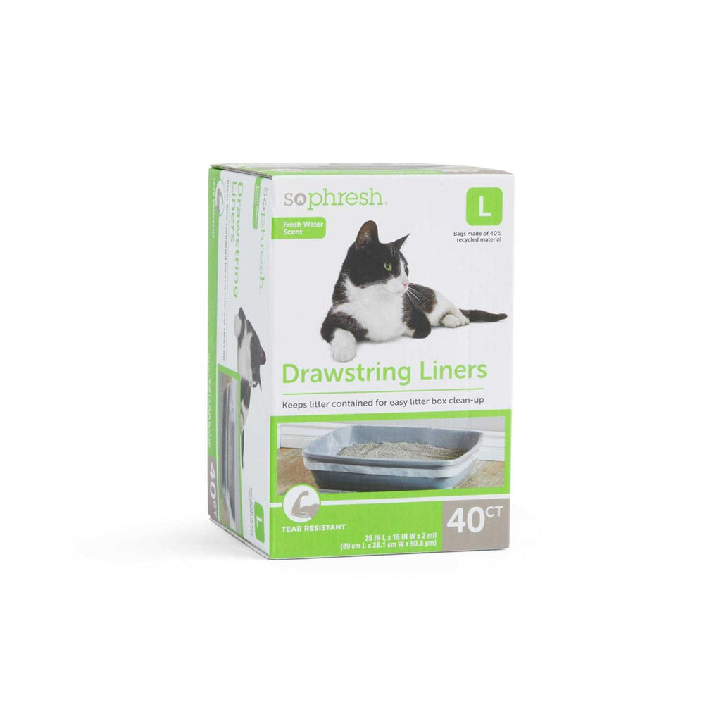 Drawstring Cat Litter Box Liners Q7353