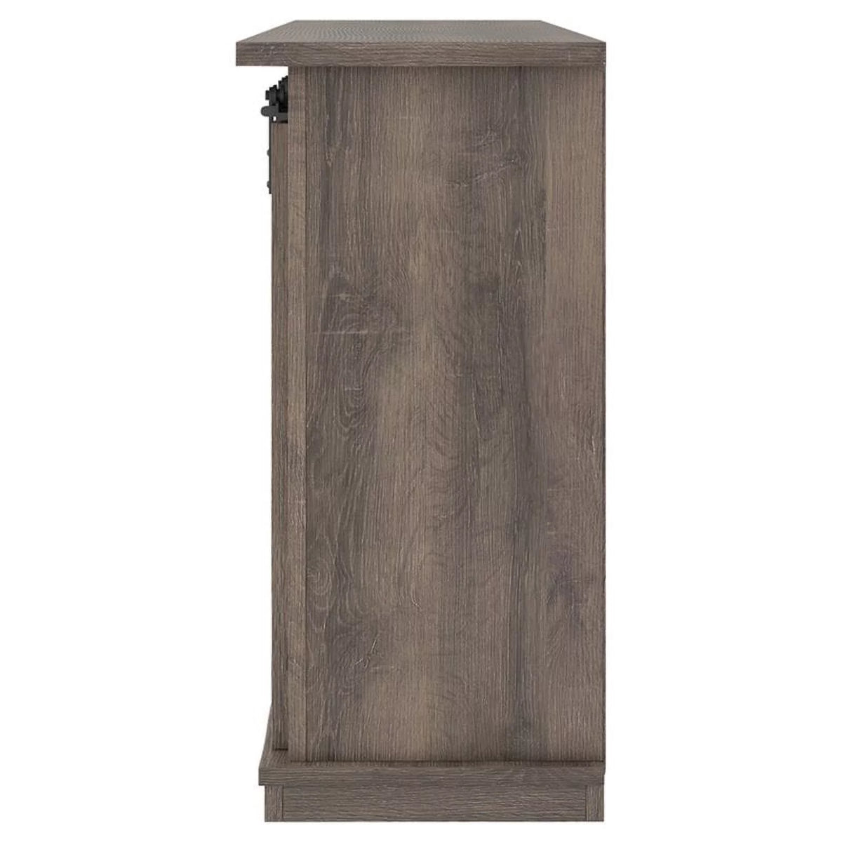 54" Gray Wood TV Stand J932