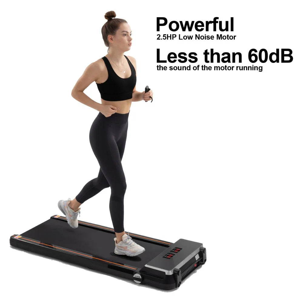 Under Desk Treadmill 2.5HP Slim Walking Treadmill Z396