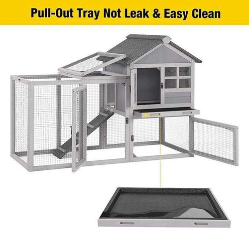 2 Story Bunny Cage with No Leak Tray T4562