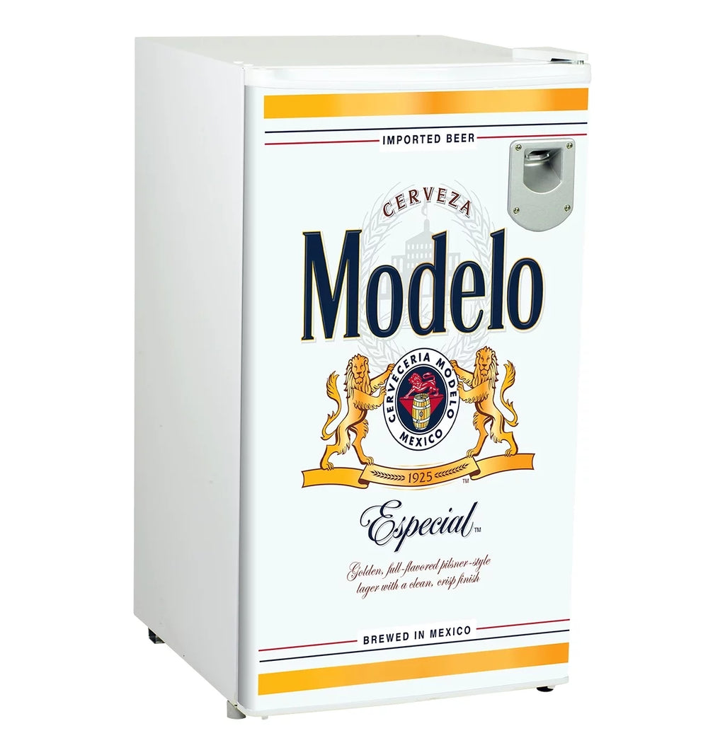 Compact Fridge with Bottle Opener, 90 L 3.2 Cubic Foot O897