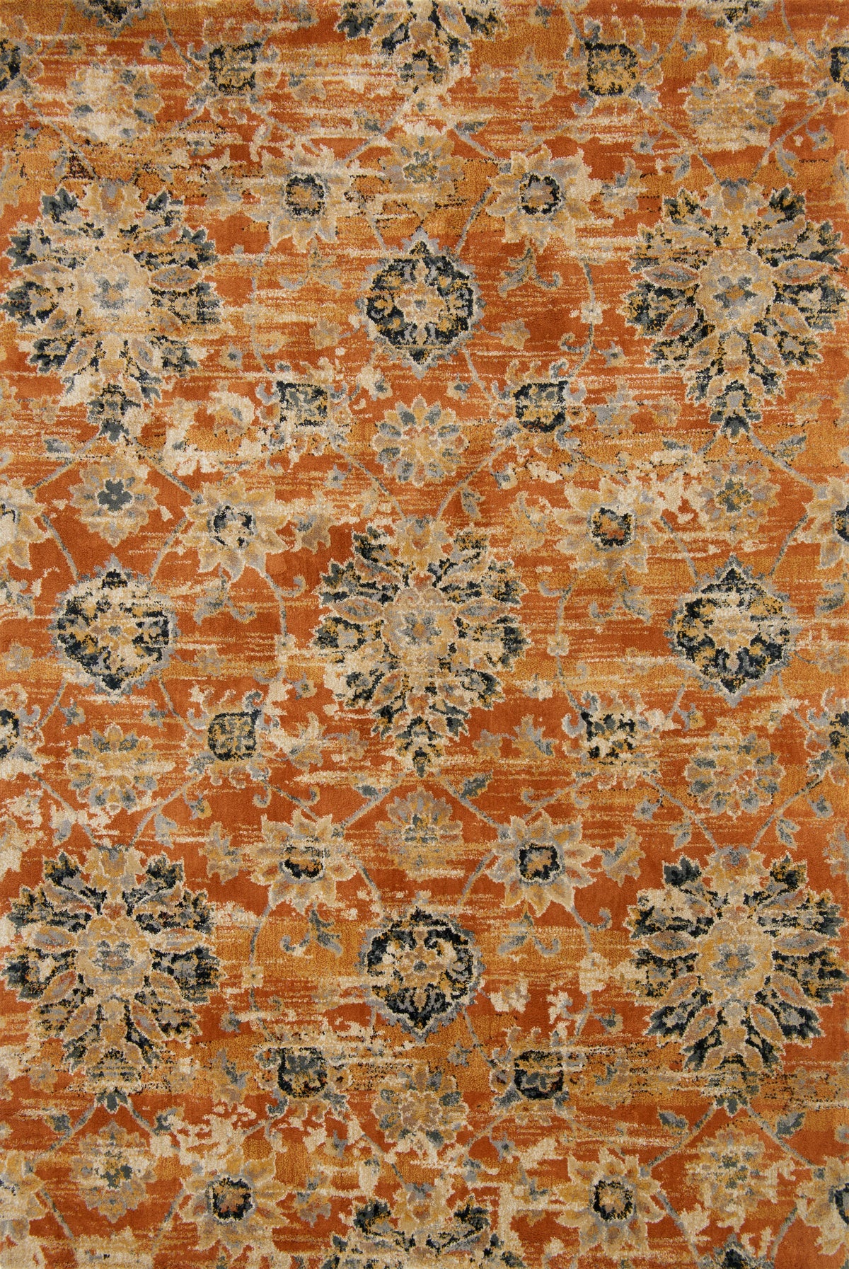 Rust Rug 6'7 x 9'2 L903