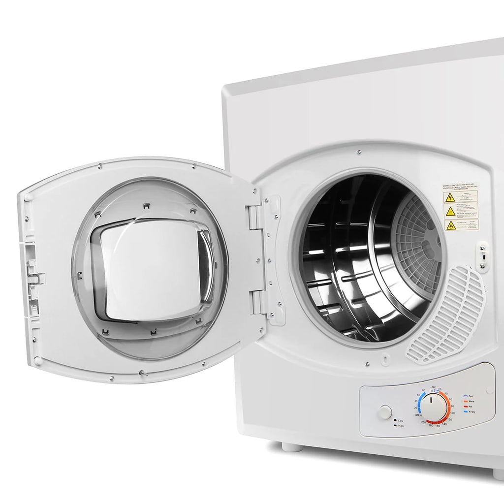 Electric Compact Laundry Dryer 8.8lbs Capacity White O192