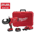 18V Cordless Lithium-Ion Crimper with Batteries, Charger, Hard Case W87401