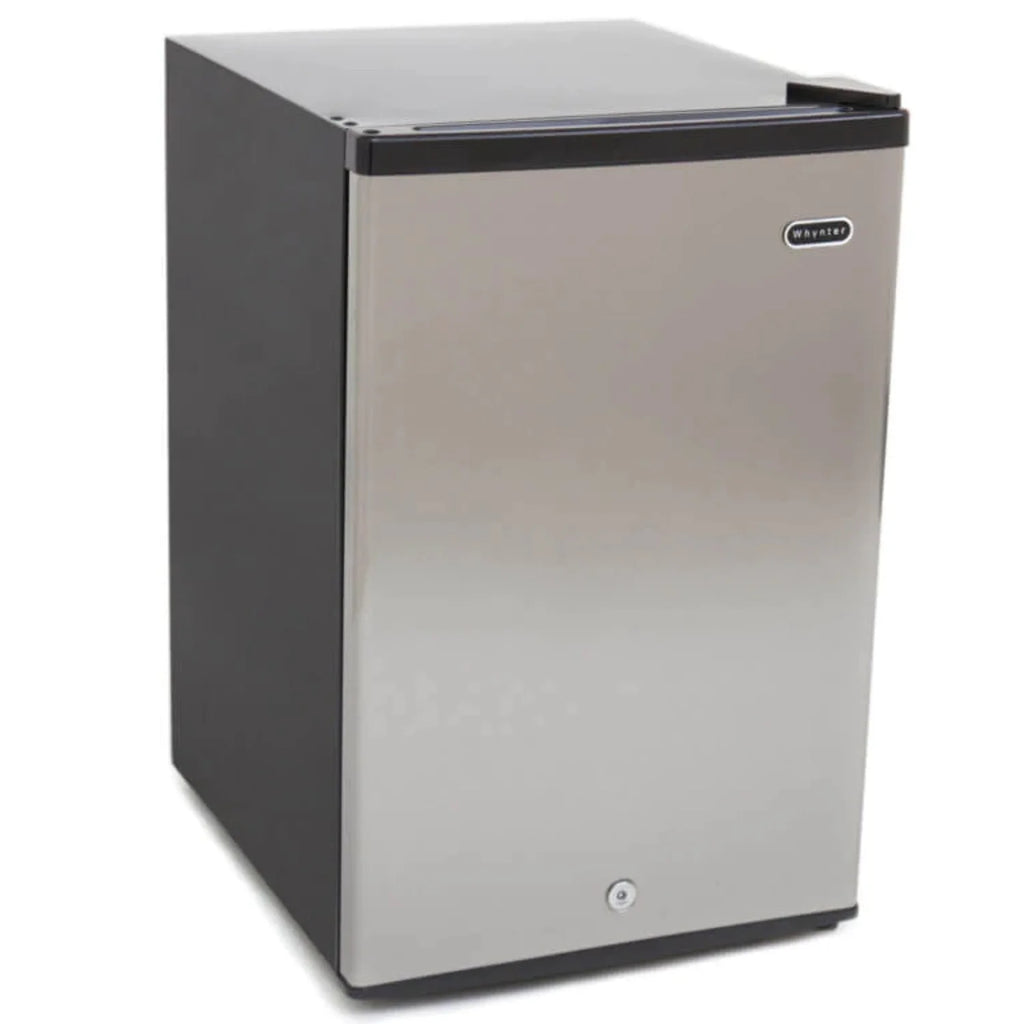 Stainless Steel Upright Freezer with Lock, 2.1 cu ft K151