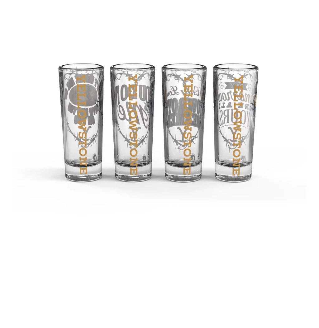 2 Ounce 4-piece Mini Glass Set J213