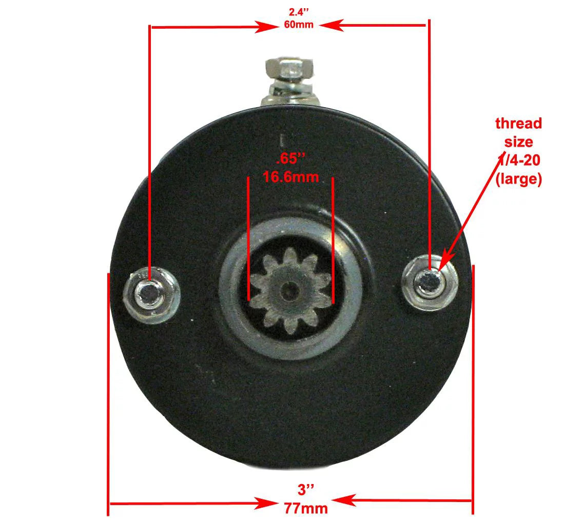Starter And Solenoid G4340