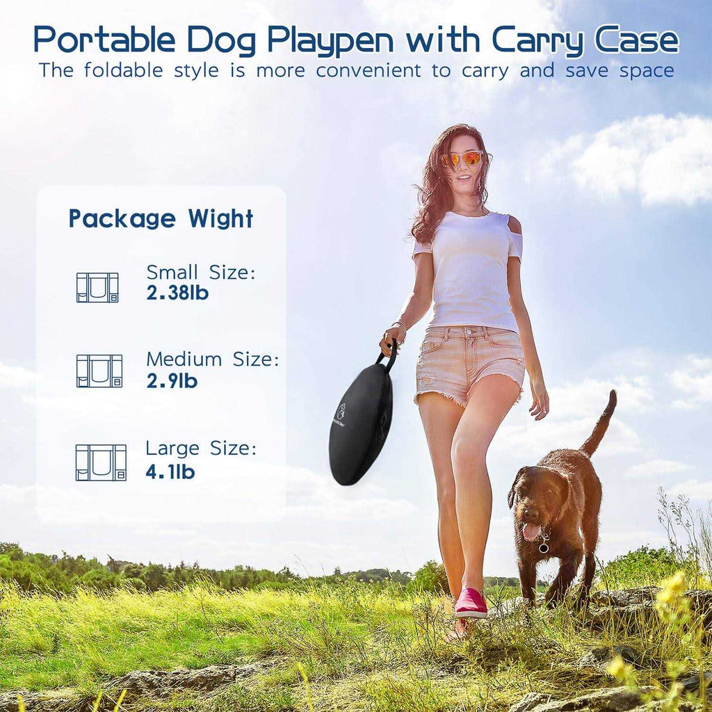 Foldable Dog Playpen D830