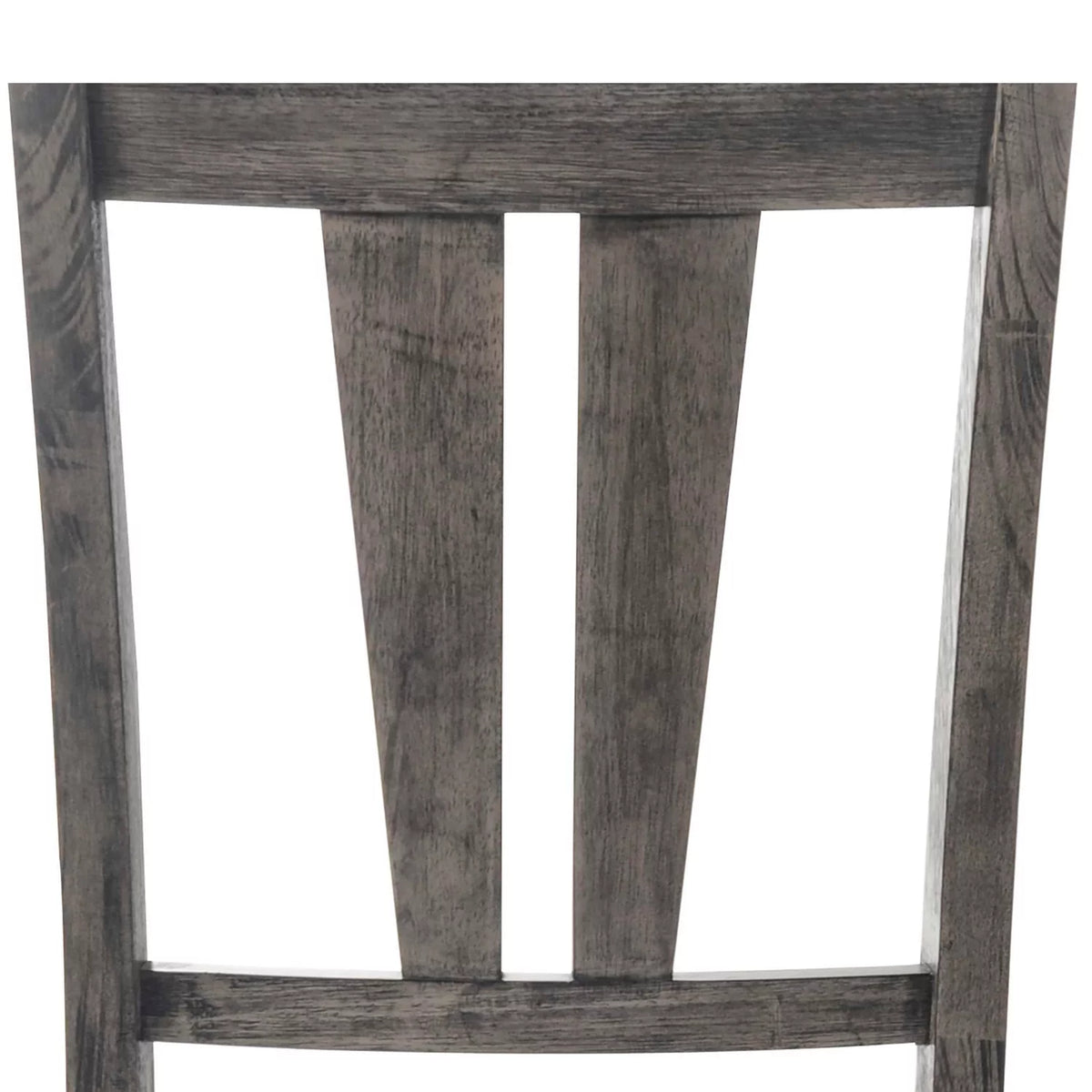 Gray Faux Leather Dining Chair Set of 2 P98595