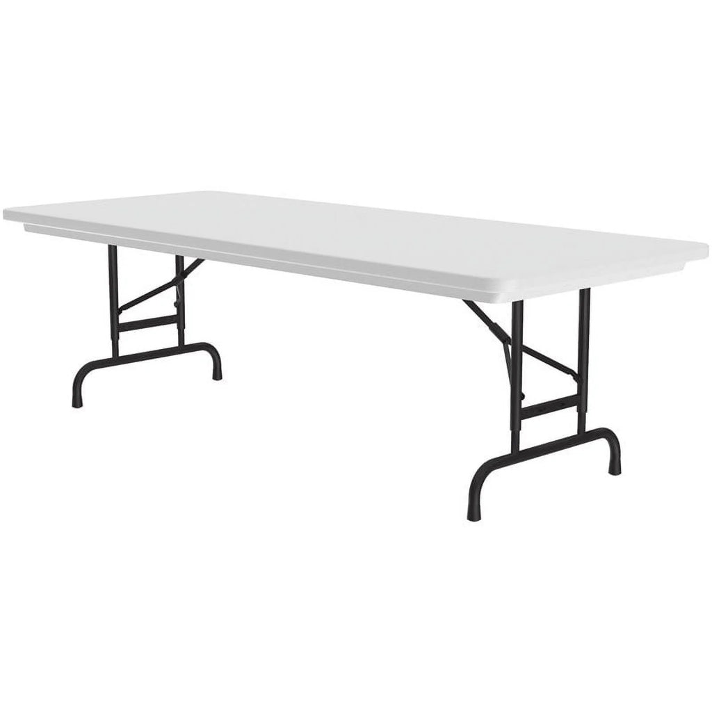 Adjustable Blow-Molded Plastic Folding Table D78581