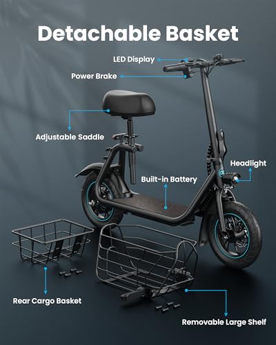 Electric Scooter with Seat U216782