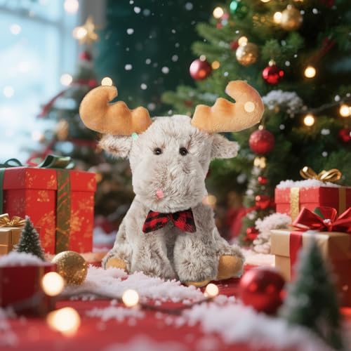 Gray Moose Plush Stuffed Animal S59977