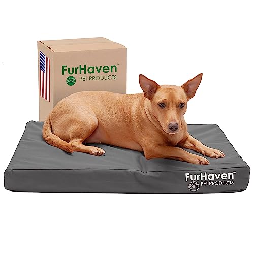 Water-Resistant Orthopedic Dog Bed with Removable Washable Cover S722